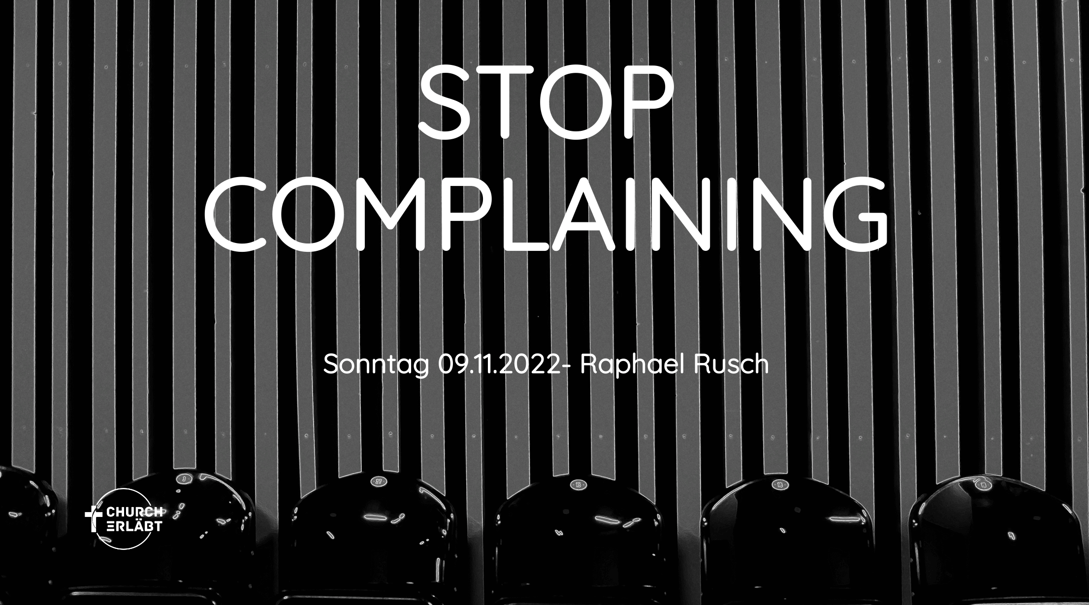 Stop Complaining